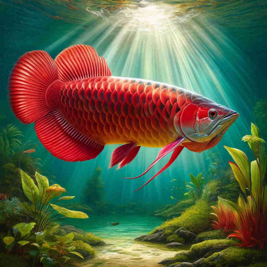 Arowana: Drak za sklem